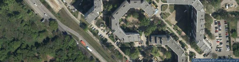 Zdjęcie satelitarne Pilczycka ul.