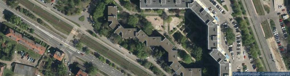 Zdjęcie satelitarne Pilczycka ul.