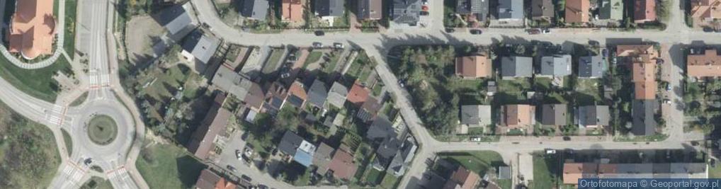 Zdjęcie satelitarne Piękna ul.