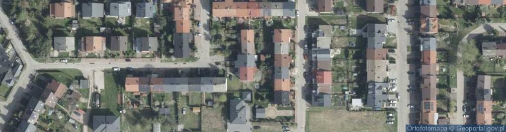 Zdjęcie satelitarne Piękna ul.