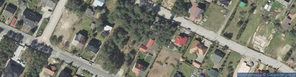 Zdjęcie satelitarne Pisarki ul.