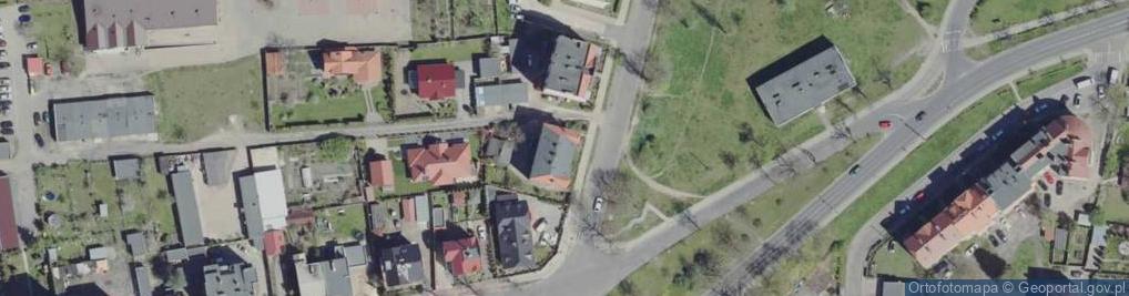 Zdjęcie satelitarne Piastowska ul.