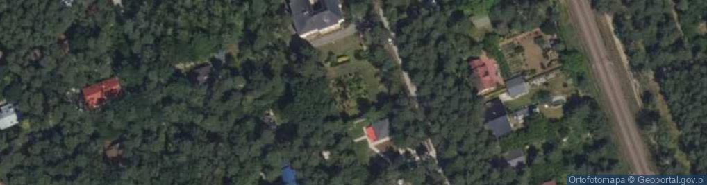 Zdjęcie satelitarne Piękna ul.