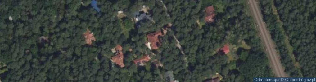 Zdjęcie satelitarne Piękna ul.