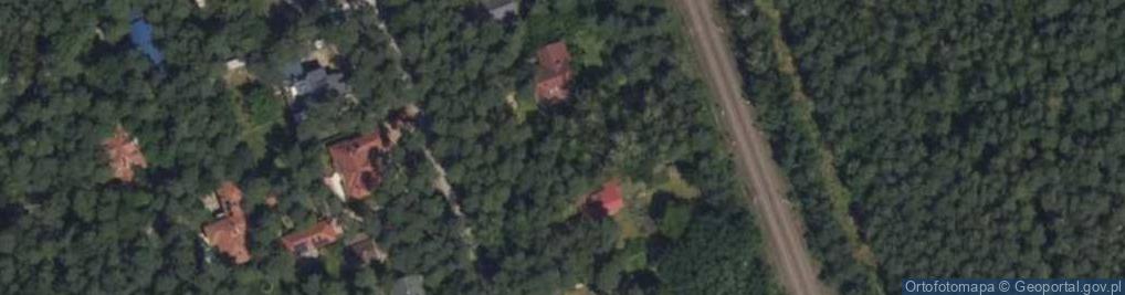 Zdjęcie satelitarne Piękna ul.