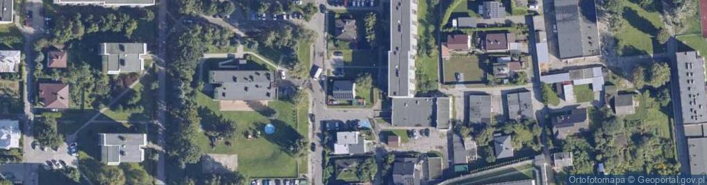 Zdjęcie satelitarne Piastowska ul.