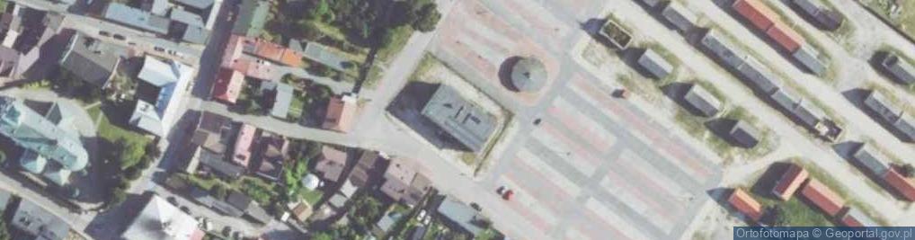 Zdjęcie satelitarne Piaski ul.