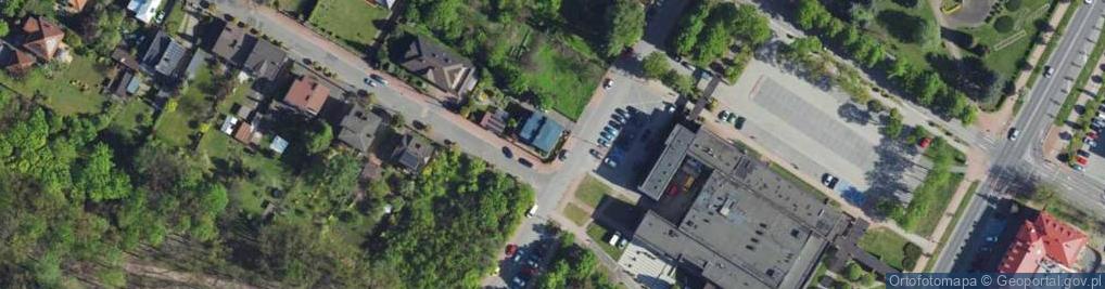 Zdjęcie satelitarne Piastowska ul.