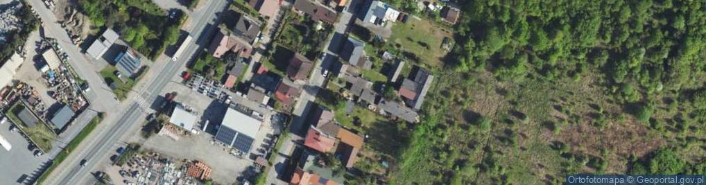 Zdjęcie satelitarne Piaskowa ul.