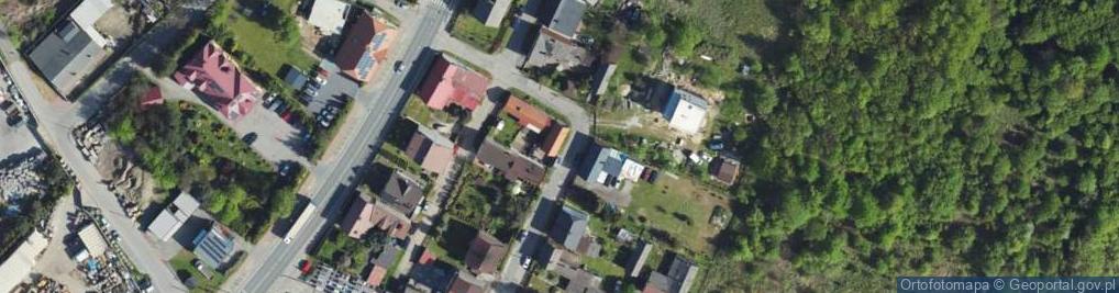 Zdjęcie satelitarne Piaskowa ul.