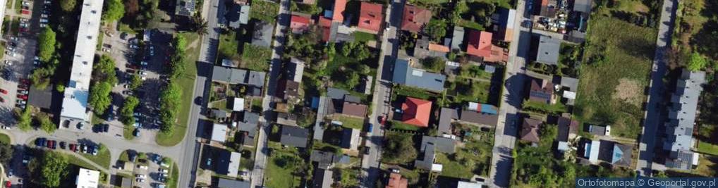 Zdjęcie satelitarne Piekarska ul.
