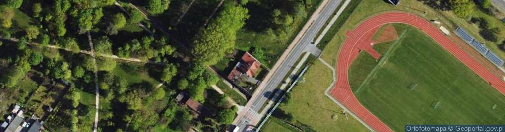 Zdjęcie satelitarne Piwna ul.