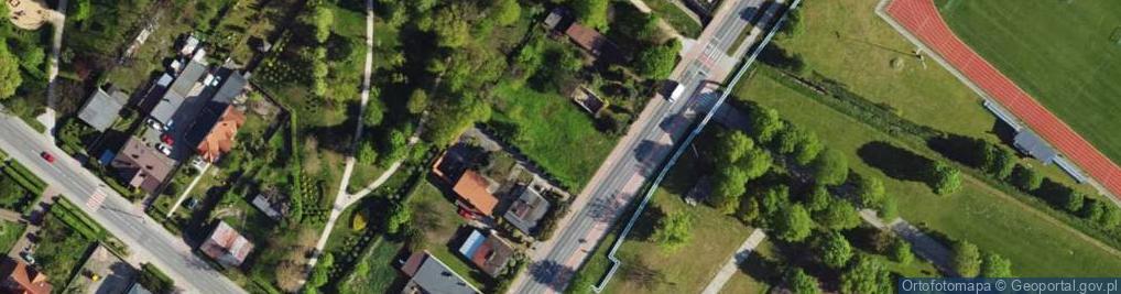 Zdjęcie satelitarne Piwna ul.