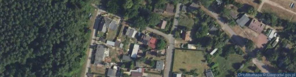 Zdjęcie satelitarne Piaskowa ul.
