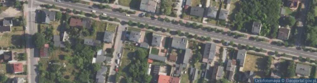 Zdjęcie satelitarne Piotrkowska ul.