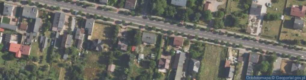 Zdjęcie satelitarne Piotrkowska ul.