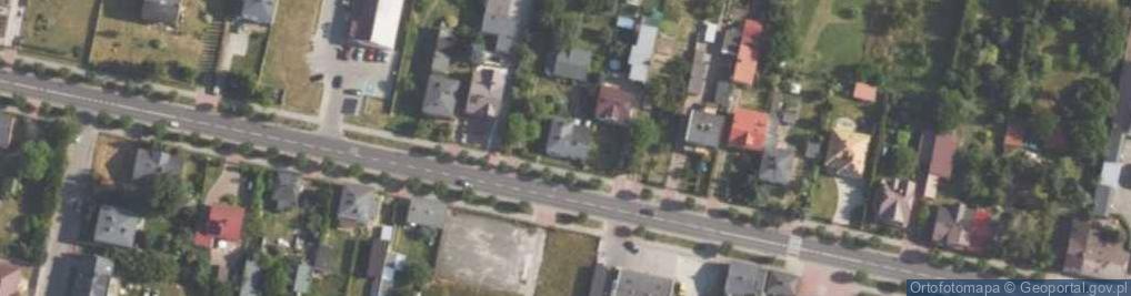 Zdjęcie satelitarne Piotrkowska ul.