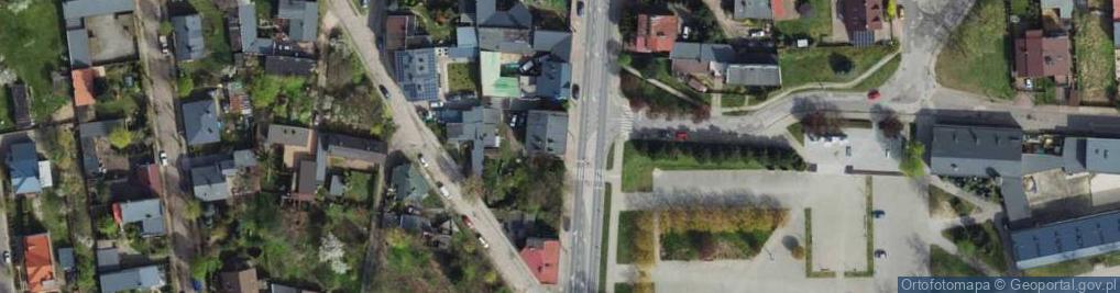 Zdjęcie satelitarne Piątkowska ul.