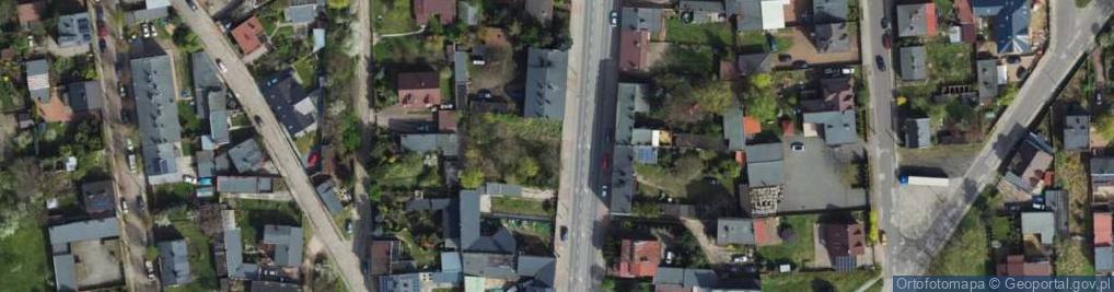 Zdjęcie satelitarne Piątkowska ul.