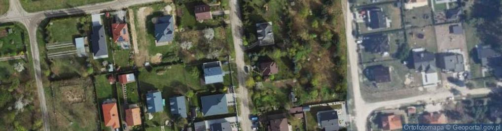 Zdjęcie satelitarne Pierwiosnków ul.