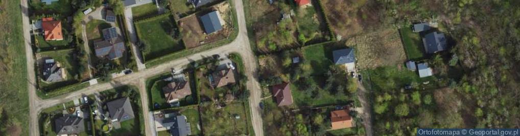 Zdjęcie satelitarne Pierwiosnków ul.