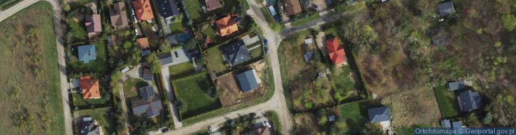 Zdjęcie satelitarne Pierwiosnków ul.