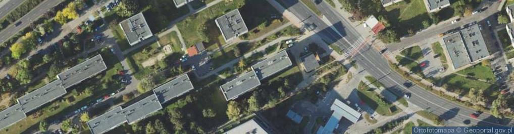 Zdjęcie satelitarne Pionierów Zielonej Góry ul.