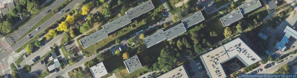 Zdjęcie satelitarne Pionierów Zielonej Góry ul.
