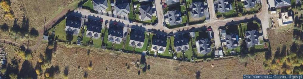 Zdjęcie satelitarne Piniowa ul.