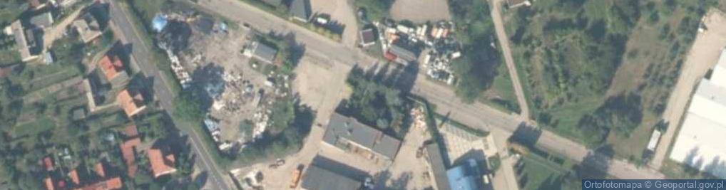 Zdjęcie satelitarne Piaskowa ul.