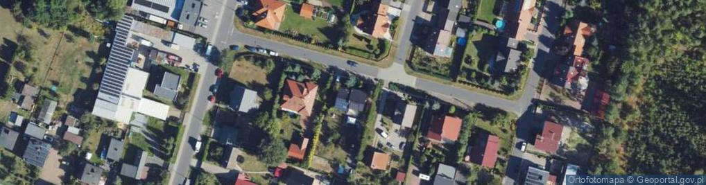 Zdjęcie satelitarne Piaskowa ul.
