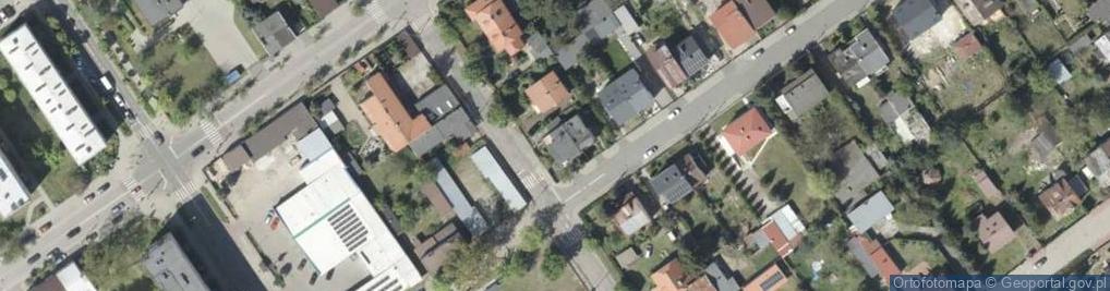 Zdjęcie satelitarne Piaskowa ul.