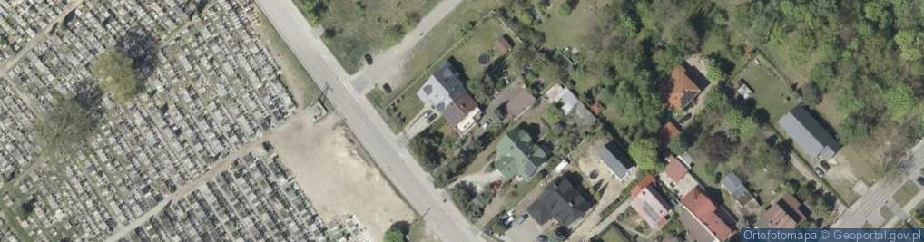 Zdjęcie satelitarne Pileckiego Witolda, rtm. ul.