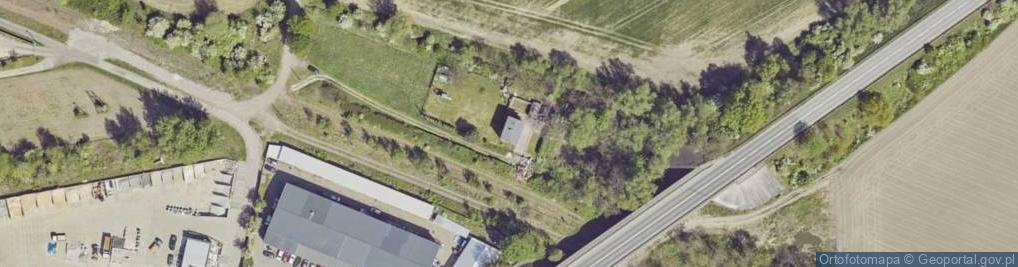 Zdjęcie satelitarne PKP ul.