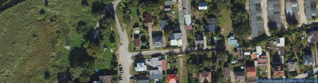 Zdjęcie satelitarne Plażowa ul.