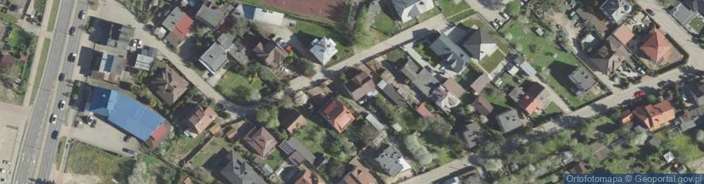 Zdjęcie satelitarne Płaska ul.