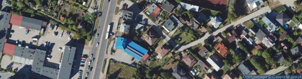 Zdjęcie satelitarne Płaska ul.