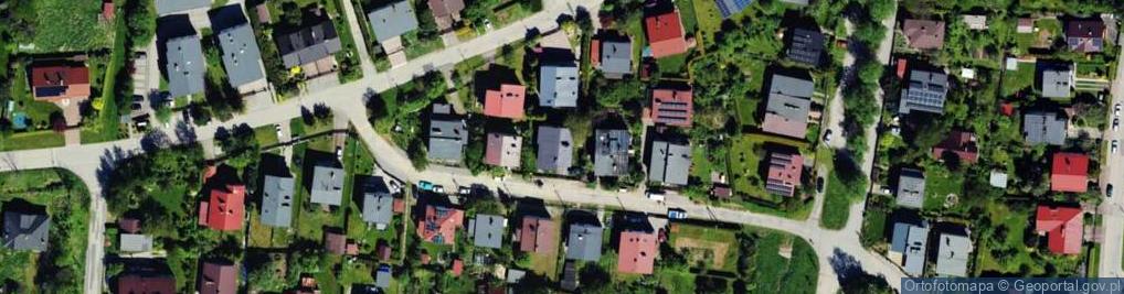 Zdjęcie satelitarne Płaska ul.