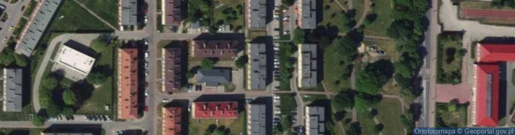 Zdjęcie satelitarne Plac Konstytucji pl.