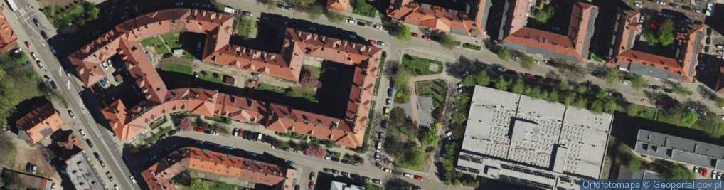 Zdjęcie satelitarne Plac Rodła pl.