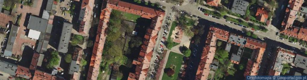 Zdjęcie satelitarne Plac Słowiański pl.