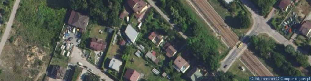 Zdjęcie satelitarne Plantowa ul.