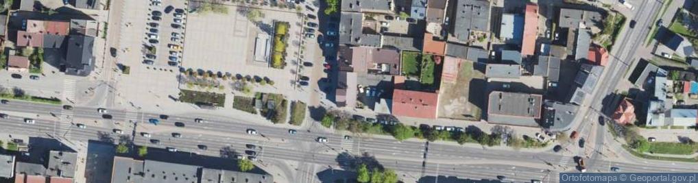 Zdjęcie satelitarne Plac Jana Pawła II pl.