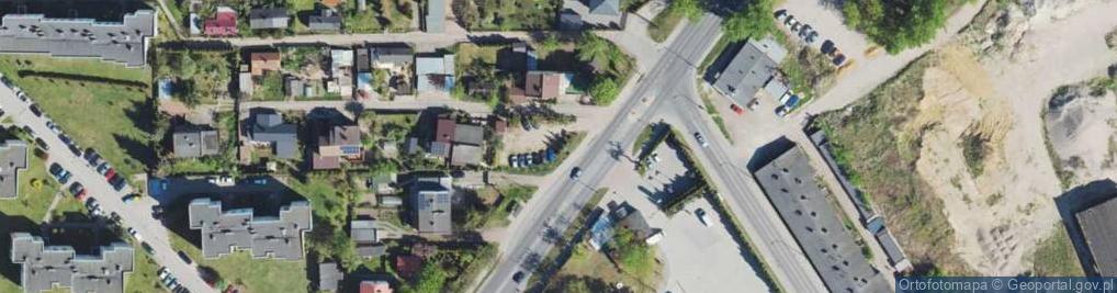 Zdjęcie satelitarne Płocka ul.