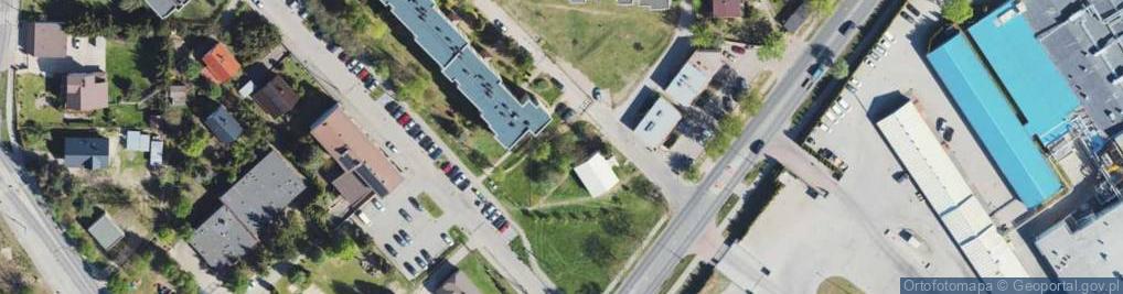 Zdjęcie satelitarne Płocka ul.