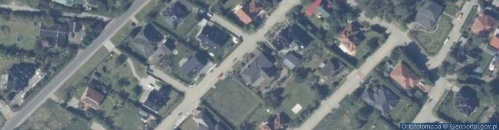 Zdjęcie satelitarne Platanowa ul.