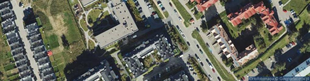 Zdjęcie satelitarne Płocka ul.