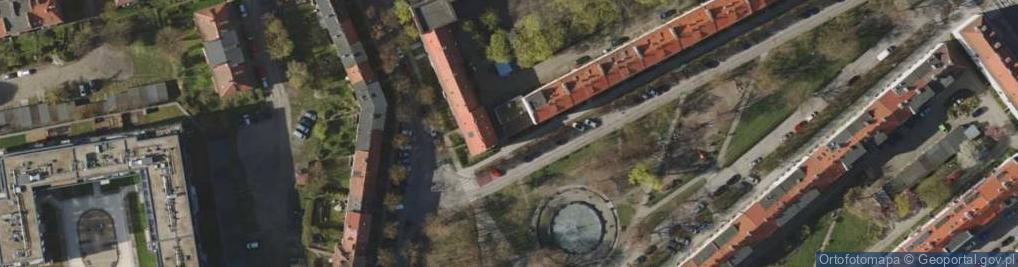 Zdjęcie satelitarne Plac Wybickiego Józefa, gen. pl.