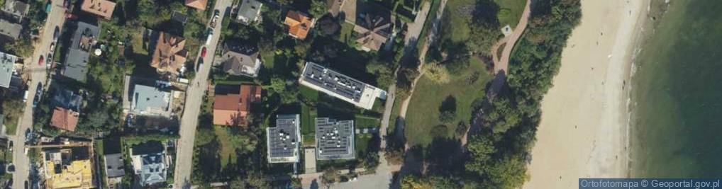 Zdjęcie satelitarne Plażowa ul.