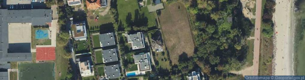 Zdjęcie satelitarne Plażowa ul.